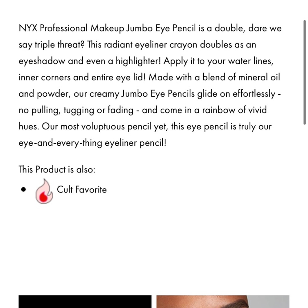 BNWT NYX Jumbo Eye Pencil/shadow/highlighter - Picture 6 of 6